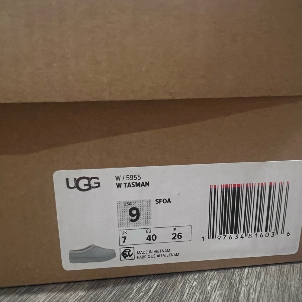 UGG Tasman Light Blue Slippers woman size 9 - Picture 5 of 5